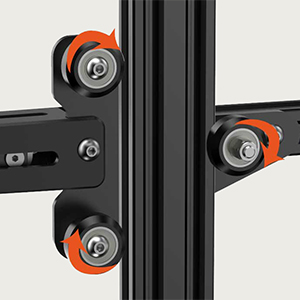 High Standard V-guide Rail