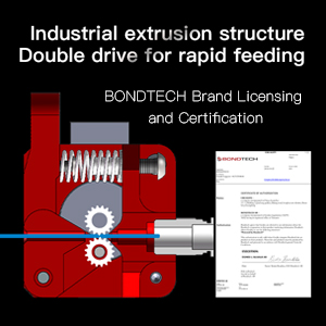 BONDTECH gear extrusion structure