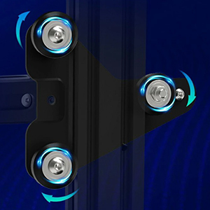 V-guide rail with high standard