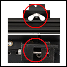 Upgraded belt adjustment