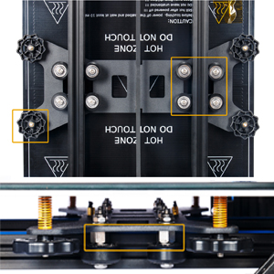 Gantry bed and adjust device