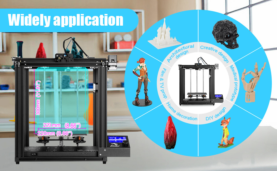 Ender 5 pro 3d printer