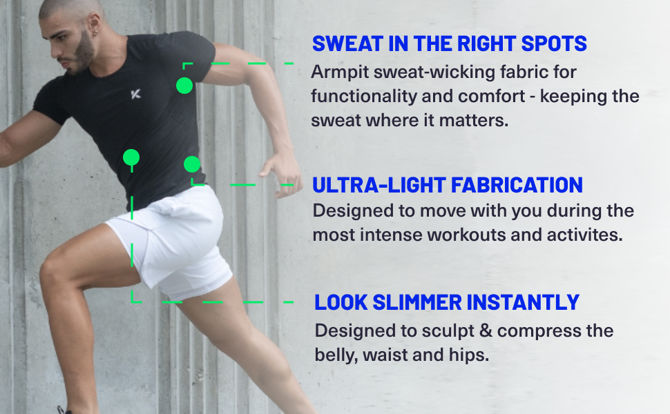 kewlioo heat trapping shirt callout benefits