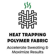 heat trapping polymer fabric maximize results
