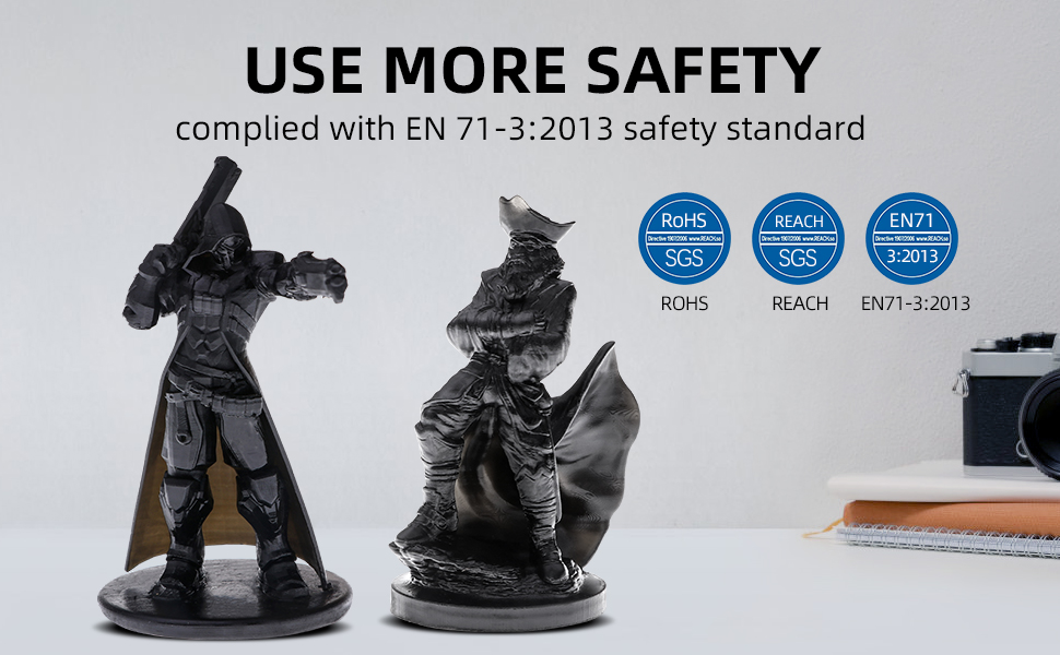 use more safety resin