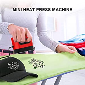 comgrow mini heatpress machine suitable for cloth