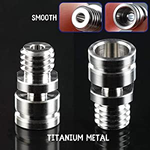 Titanium heat break Powerful Thermal Insulation for ender 3 hotend heatbreak extreme smooth
