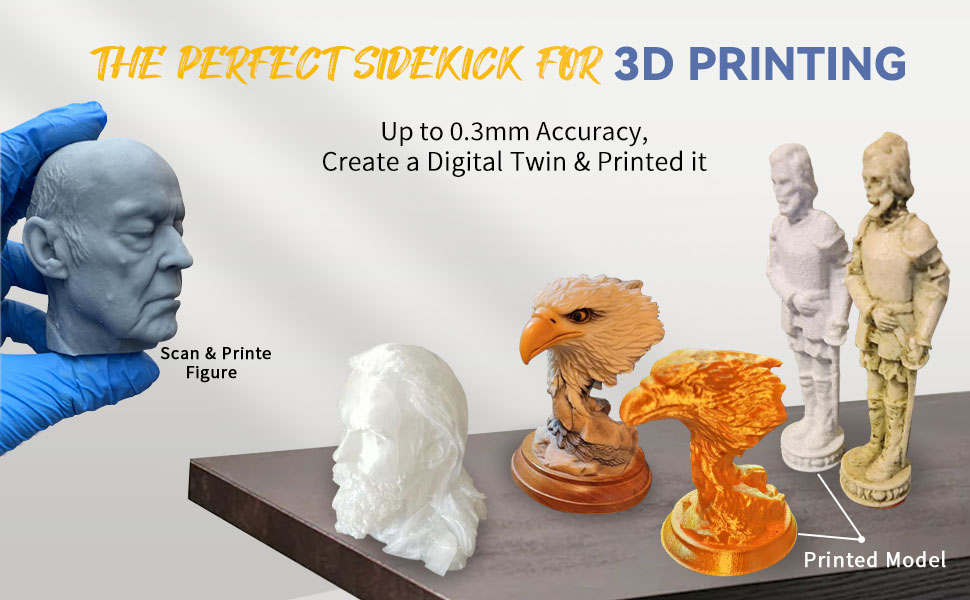 The perfect sidekick for 3d scanner