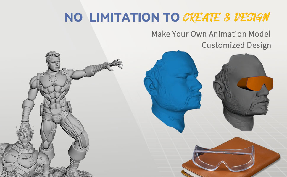 no limitation to create &amp; design