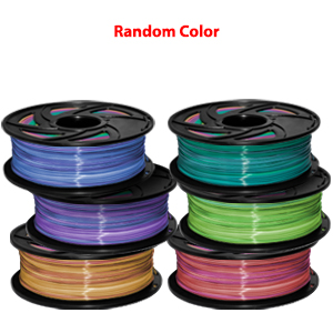 PLA filament rainbow