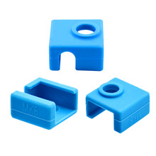 3D Printer Heater Block Silicone Sock Extruder Case Cover MK8 3pcs
