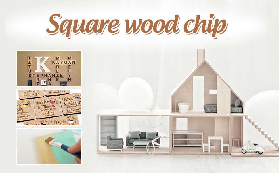 unfinished wood pieces