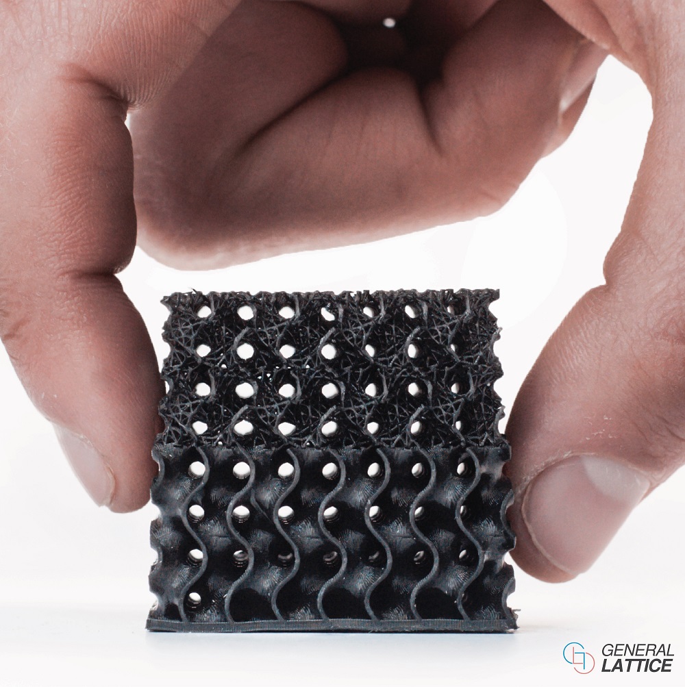   Hierarchical 3D printed lattice created by General Lattice