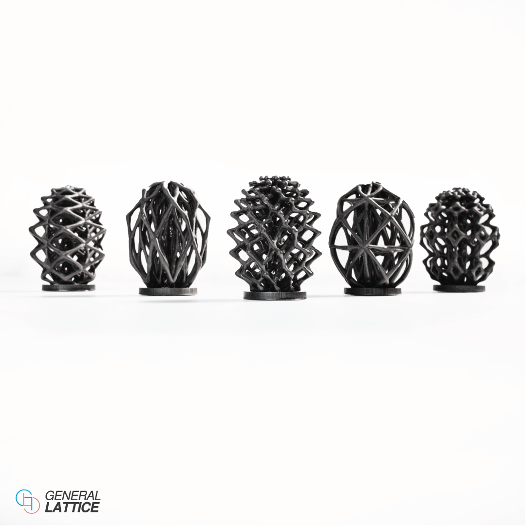 3D printed lattice structure created by General Lattice