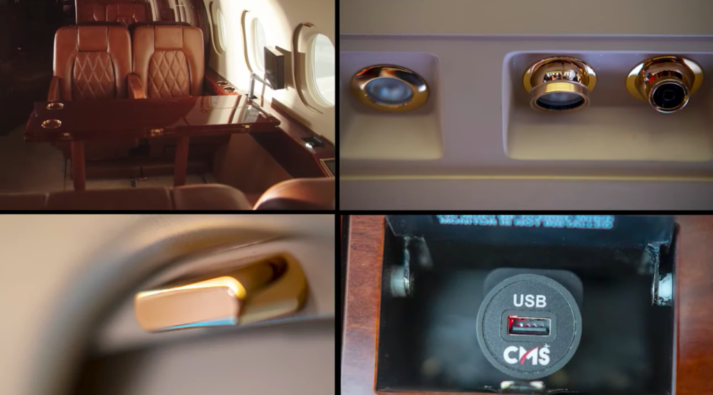 Parts made by Cabin Management Systems using Markforged Onyx FR