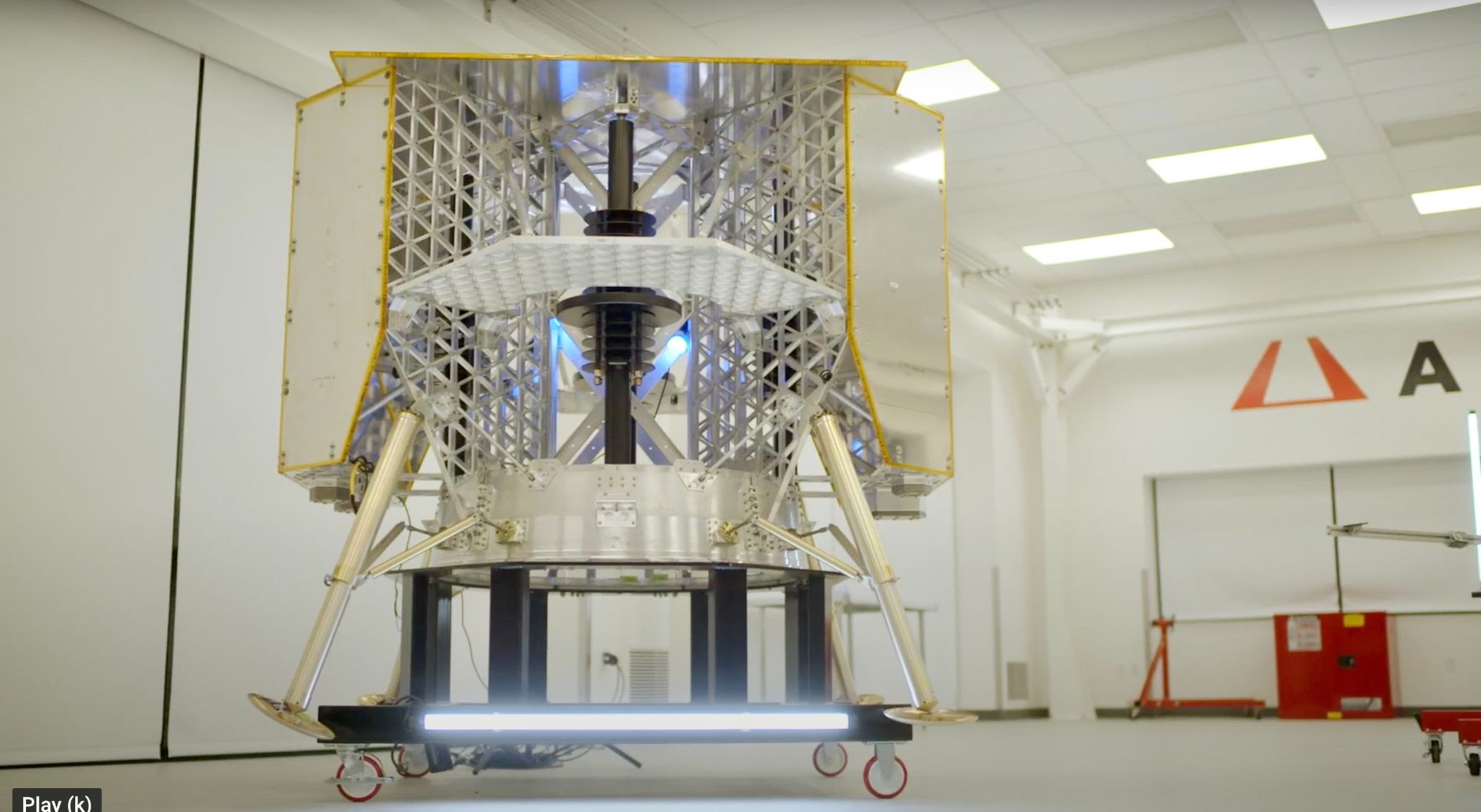   Astrobotic's Peregrine Moon Lander prototype