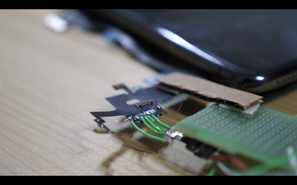   Pillonel's first iPhone Type-C prototype PCB