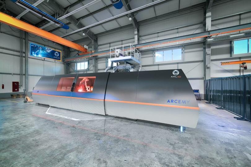 AML3D ARCEMY metal 3D printer.