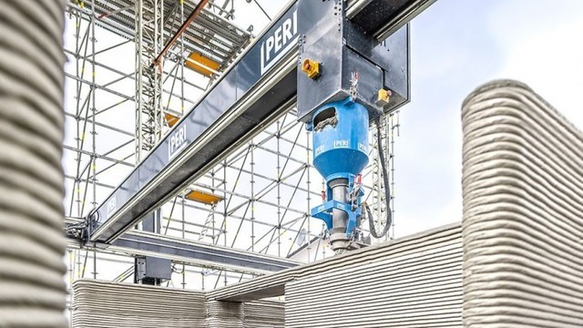 Germany's first 3D printed three-story apartment is about to be completed 