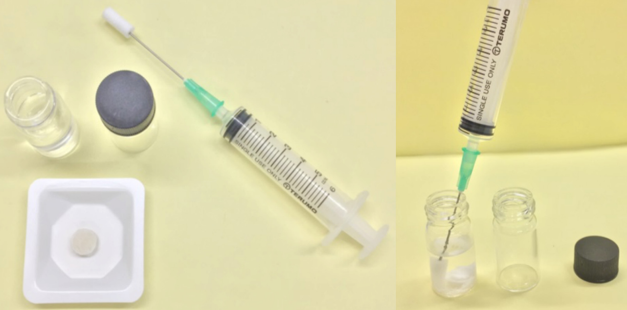Injectability test Injectability test