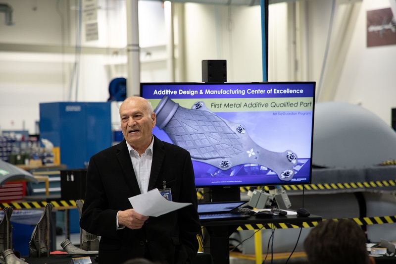 Elie Yehezkel, Senior Vice President of Advanced Manufacturing Technology at GA-ASI participated in an administrative review in December 2019 Elie Yehezkel, Senior Vice President of Advanced Manufacturing Technology at GA-ASI participated in an administrative review in December 2019