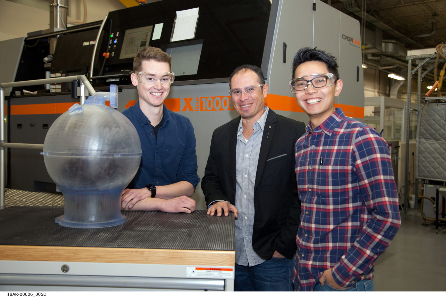  Aerojet Rocketdyne's additive manufacturing team