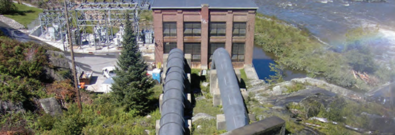   Eaton’s existing hydroelectric power plant
