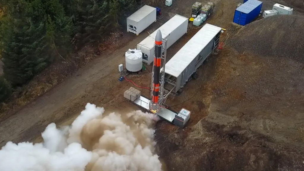 Skyrora rocket under test