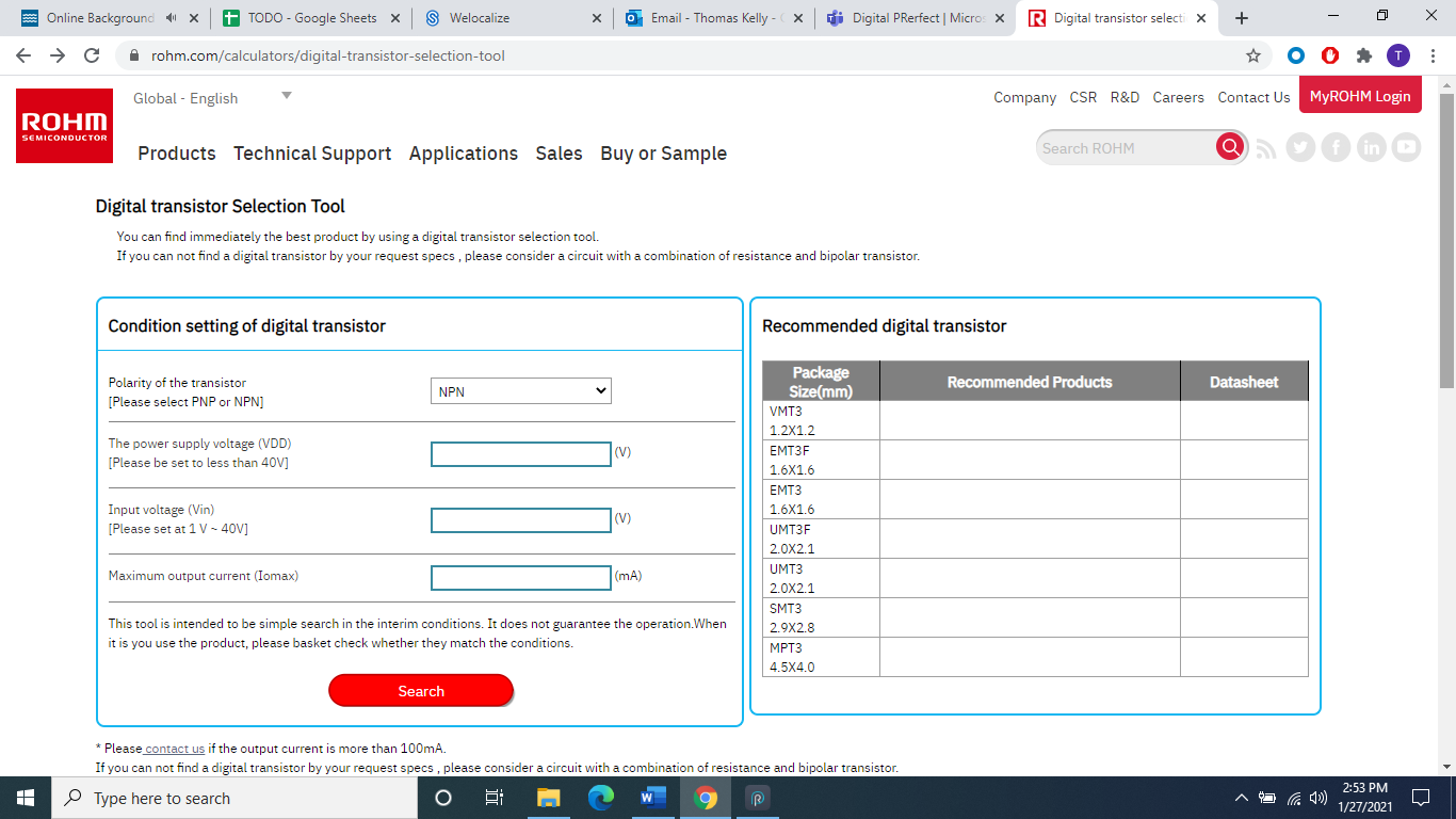 Reducing Component Count Using Digital Transistors: The First Steps to Making Simple Circuits
